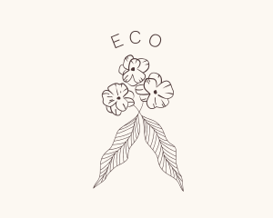 Plant - Beauty Flower Wellness logo design