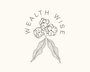 Bouquet - Beauty Flower Wellness logo design