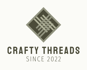 Textile Thread Fabric logo design