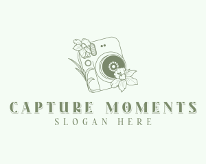 Photographer - Polaroid Camera Photographer logo design