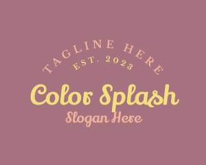 Feminine Retro Firm logo design