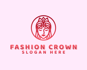 Beauty Flower Queen logo design