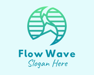 Stream - Natural Water Stream logo design
