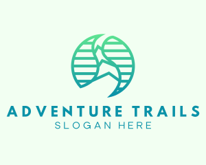 Natural Water Stream logo design