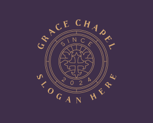 Chapel - Pastoral Chapel Cross logo design