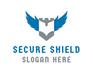 Guard - Falcon Shield Royalty logo design