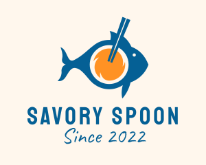 Soup - Oriental Seafood Soup logo design