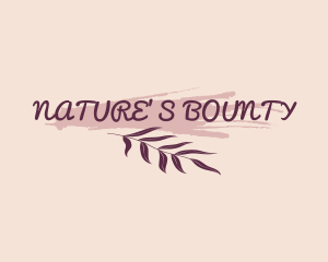 Natural Wellness Relaxation logo design