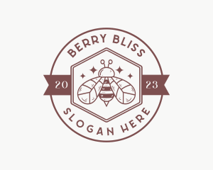 Organic Bee Farm logo design