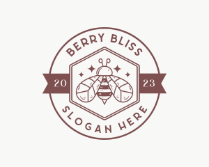 Jam - Organic Bee Farm logo design