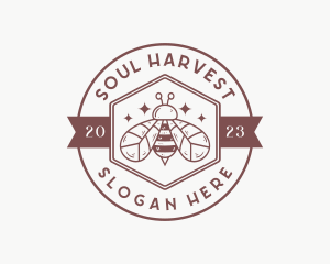 Organic Bee Farm logo design