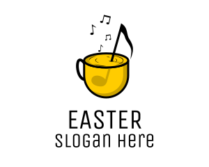 Singer - Musical Note Cafe logo design