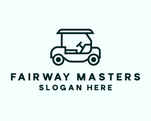 Golfer - Golf Cart Club logo design