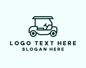 Golfing - Golf Cart Club logo design