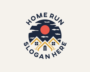 Roofing Home Property logo design