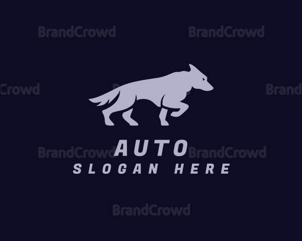 Wild Wolf Animal Logo