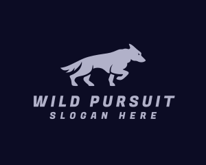 Hunt - Wild Wolf Animal logo design