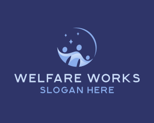 Welfare - Family Parenting Support logo design
