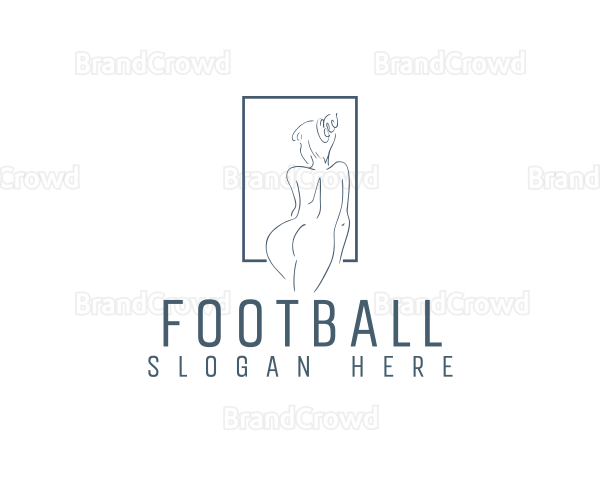 Naked Woman Spa Logo