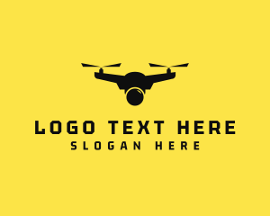 Technology - Aerial Surveillance Drone logo design