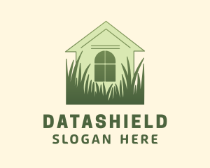 House Garden Grass Logo