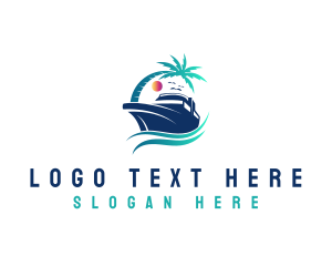 Getaway - Yacht Beach Travel logo design