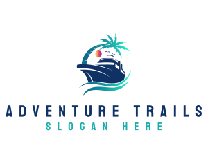 Yacht Beach Travel logo design