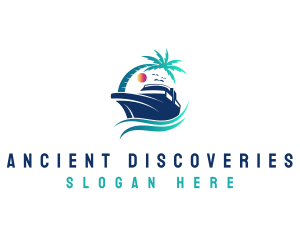 Yacht Beach Travel logo design