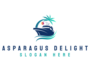 Yacht Beach Travel logo design