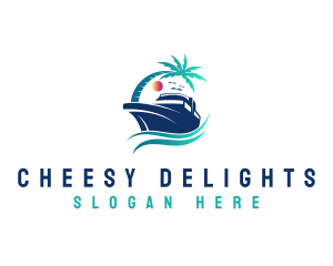 Yacht Beach Travel logo design