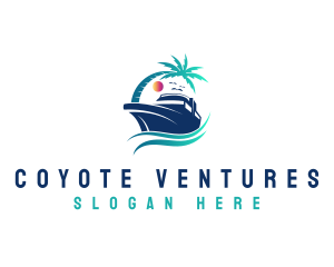 Yacht Beach Travel logo design