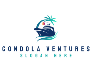 Yacht Beach Travel logo design