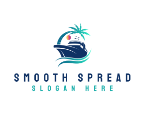 Yacht Beach Travel logo design