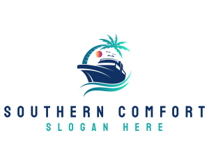 Yacht Beach Travel logo design