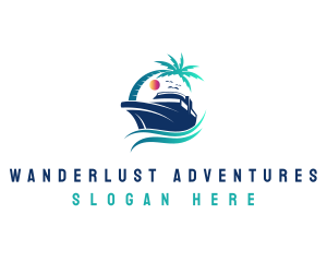 Travel - Yacht Beach Travel logo design