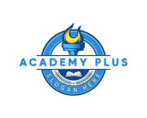 School Torch Academy logo design