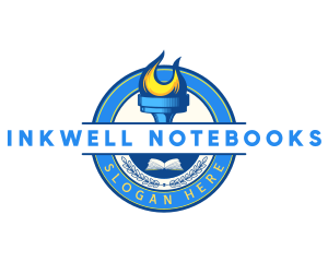 Notebook - School Torch Academy logo design