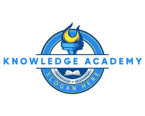 School - School Torch Academy logo design