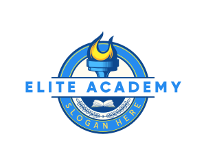 School - School Torch Academy logo design