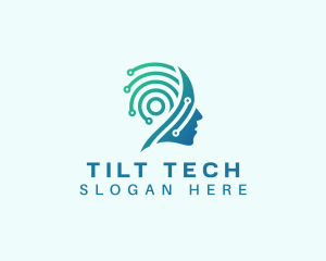 Mind Psychologist Tech logo design