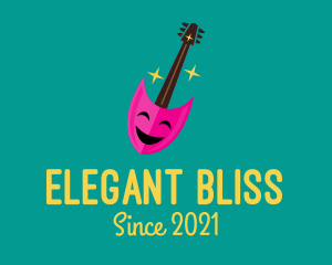 Talent Show - Guitar Musician Entertainment logo design