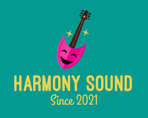 Instrumental - Guitar Musician Entertainment logo design