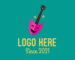 Musical Instrument - Guitar Musician Entertainment logo design