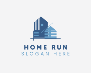 Home Builder Architecture logo design