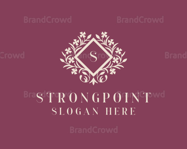 Stylish Wedding Event Logo