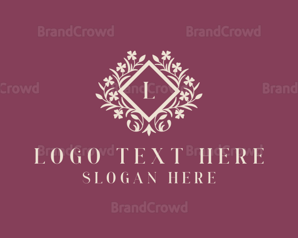 Stylish Wedding Event Logo