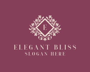 Stylish Wedding Event Logo