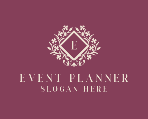 Stylish Wedding Event Logo