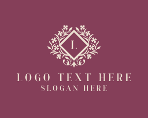 Florist - Stylish Wedding Event logo design