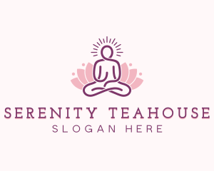 Yoga Meditation Spa logo design